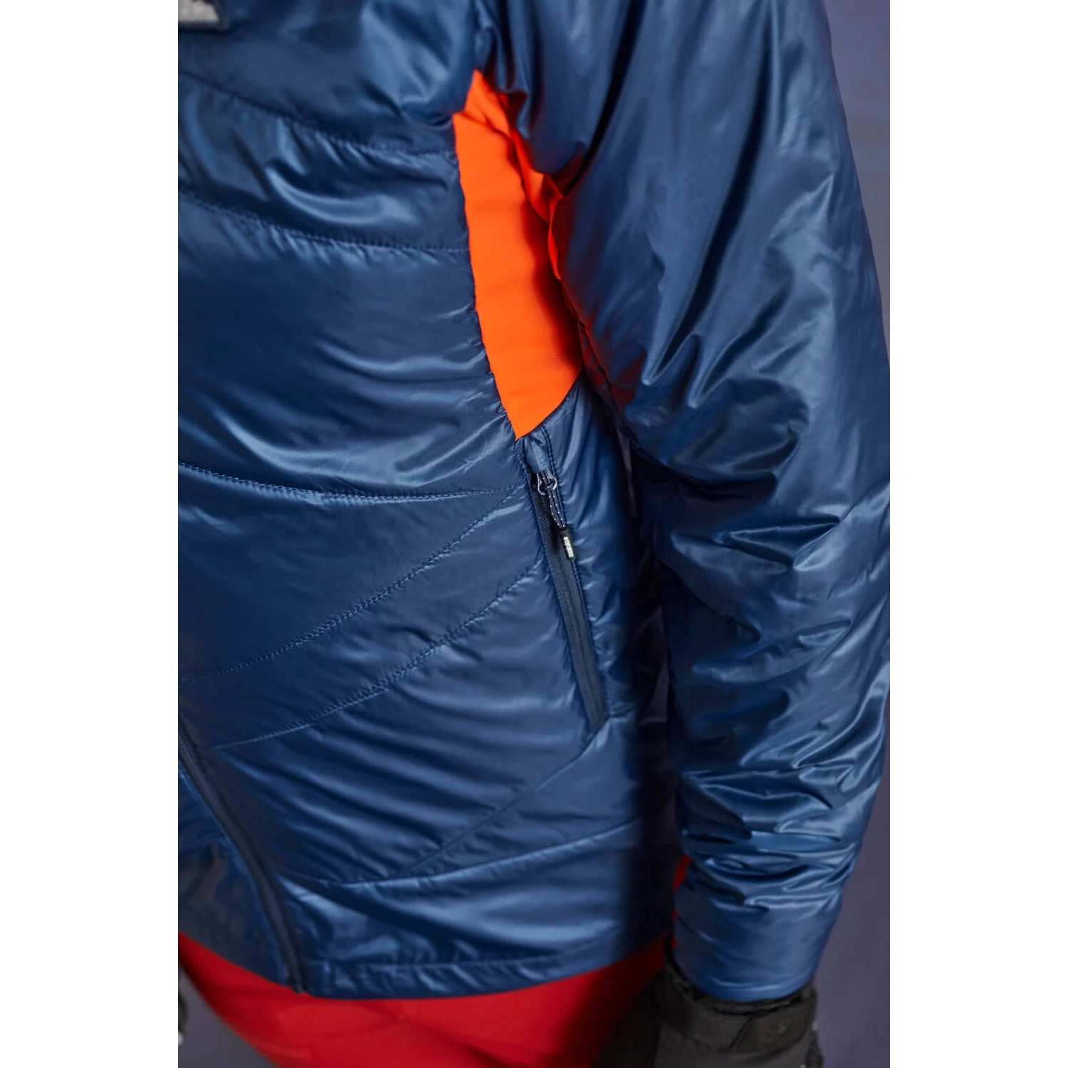 Maloja AlvisM. Nordic Puffer Jacket - Moonless 0817 7 Maloja AlvisM. Nordic Puffer Jacket - Moonless 0817 - Image 5