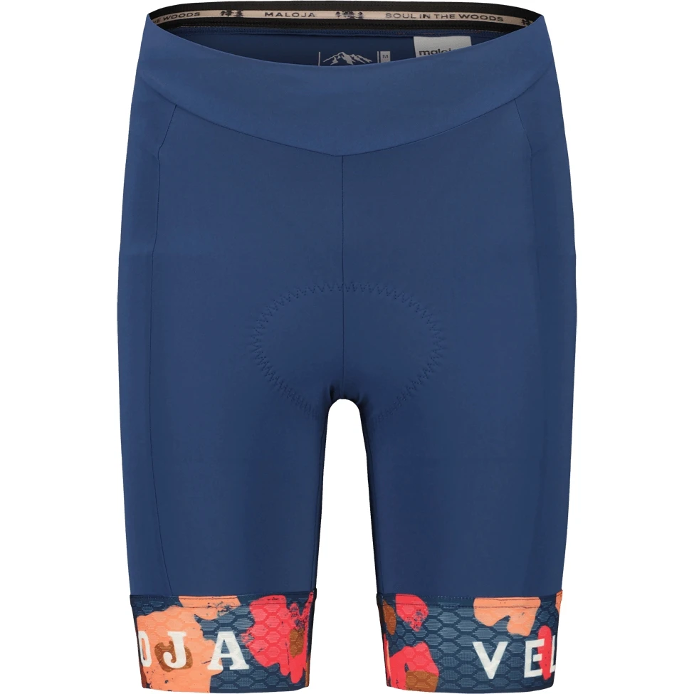 Maloja AmiataM. Women's Roadbike Short Tights - Midnight Primrose 8745 3 Maloja AmiataM. Women's Roadbike Short Tights - Midnight Primrose 8745