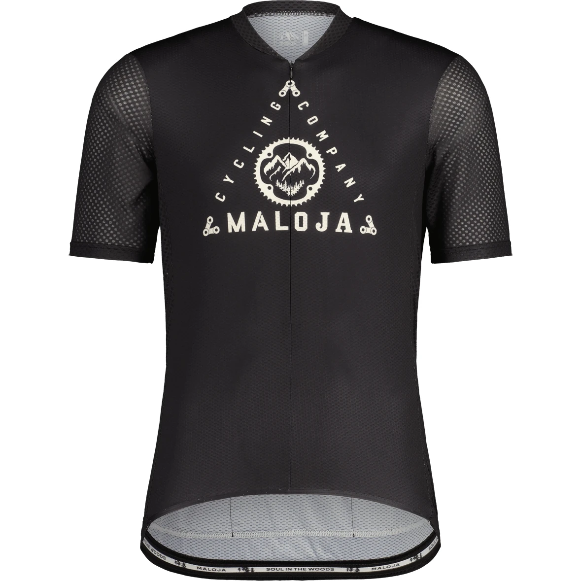 Maloja AnteroM. 1/2 Cycle Jersey - Moonless 0817 3 Maloja AnteroM. 1/2 Cycle Jersey - Moonless 0817