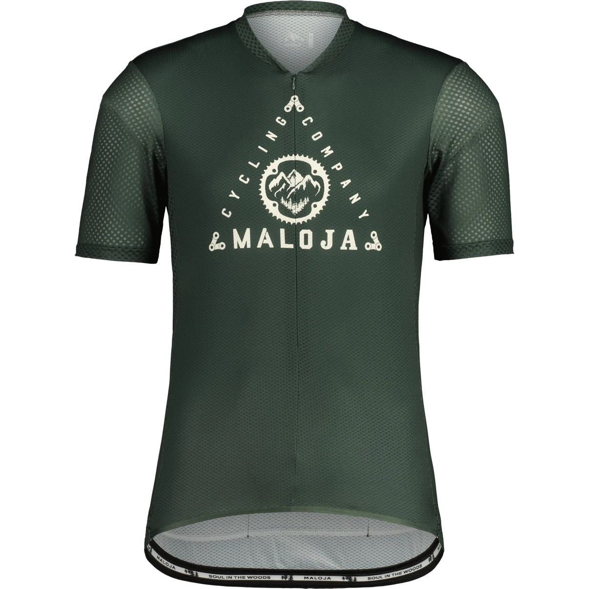 Maloja AnteroM. 1/2 Cycle Jersey - Fir 8673 3 Maloja AnteroM. 1/2 Cycle Jersey - Fir 8673