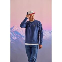 Maloja AvedinonM. Organic Sweat Shirt - Moonless 0817 -Maloja maloja avedinonm organic sweat shirt midnight 8581 1 1297527