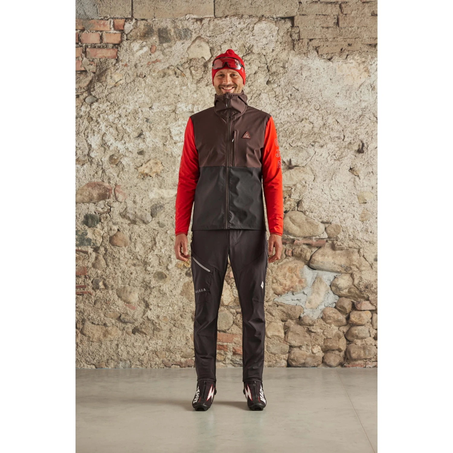 Maloja BeifussM. Nordic Hybrid Softshell Jacket - Midnight 8581 5 Maloja BeifussM. Nordic Hybrid Softshell Jacket - Midnight 8581 - Image 3