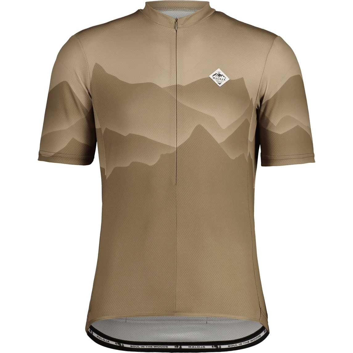 Maloja ChandolinM. 1/2 Cycle Jersey - Oak 8675 3 Maloja ChandolinM. 1/2 Cycle Jersey - Oak 8675