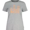 Maloja CuragliaM. Multi 1/2 Women's T-Shirt - Grey Melange 7096 -Maloja maloja curagliam 1201625