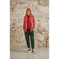Maloja DonnerkogelM. Organic Cotton Women's Blouse - Rosehip Check 8766 -Maloja maloja donnerkogelm 1413757