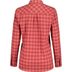 Maloja DonnerkogelM. Organic Cotton Women's Blouse - Rosehip Check 8766 -Maloja maloja donnerkogelm 1459279
