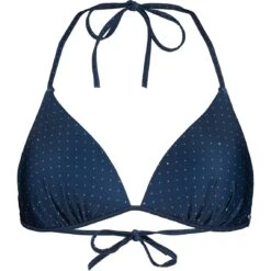 Maloja 17 Maloja EisenauM. Women's Bikini Top - Midnight Dotgrid 8742