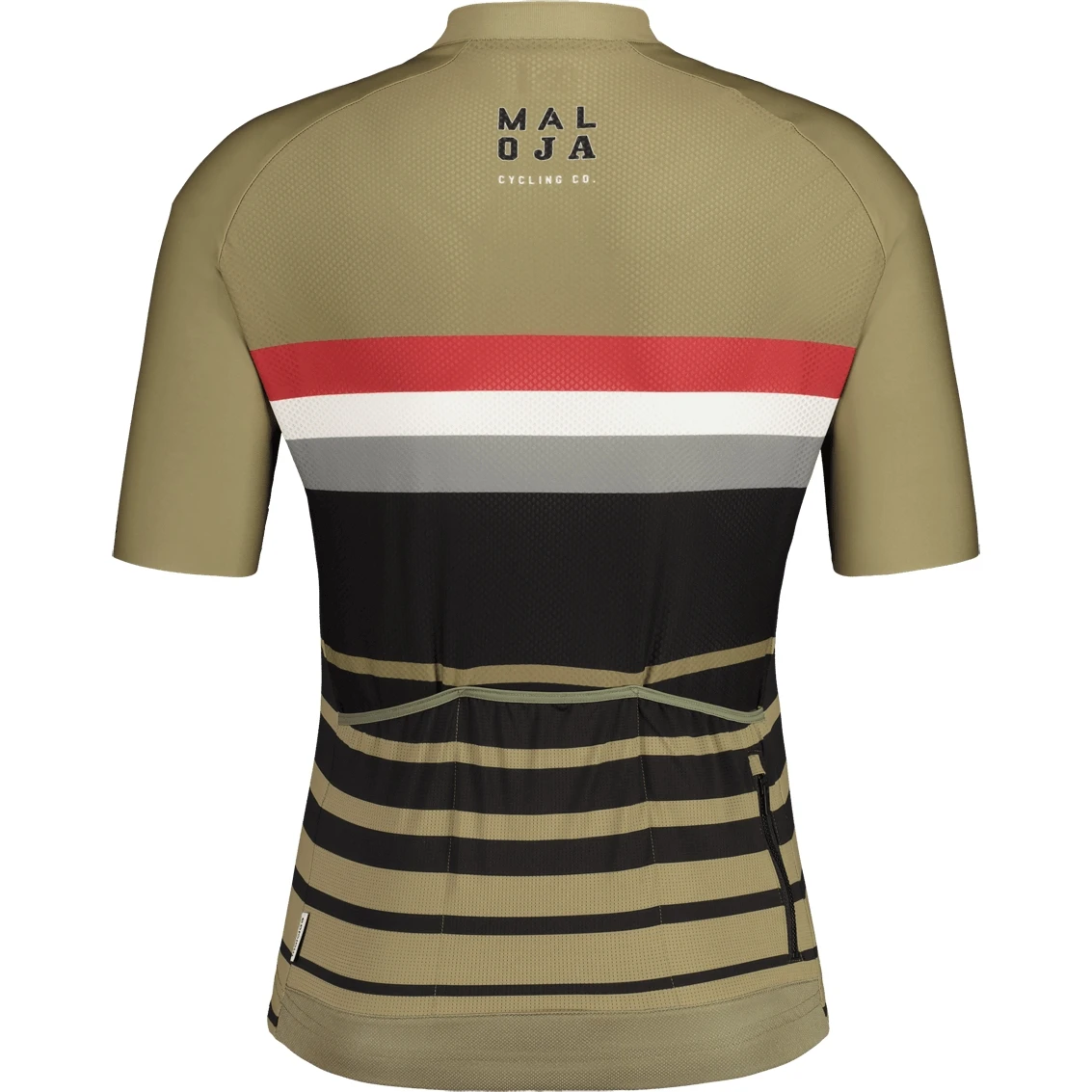 Maloja FurglerM. Roadbike Jersey - Oak Stripe 8763 4 Maloja FurglerM. Roadbike Jersey - Oak Stripe 8763 - Image 2