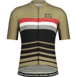 Maloja FurglerM. Roadbike Jersey - Oak Stripe 8763