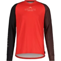 Maloja GaderM. Enduro Thermal Longsleeve Shirt - Fire Red Multi 8800