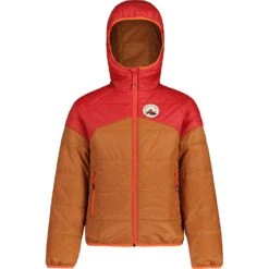 Maloja GenesioU. Alpine Puffer Kids Jacket - Chestnut 8670