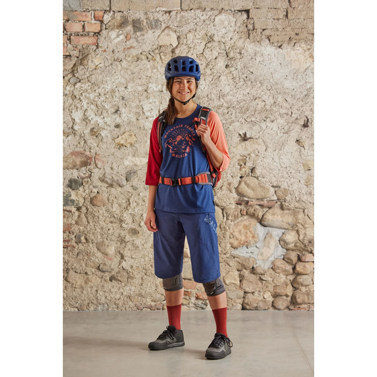 Maloja HimbeereM. Enduro Women's 3/4 Tee - Sundust Multi 8771 5 Maloja HimbeereM. Enduro Women's 3/4 Tee - Sundust Multi 8771 - Image 3