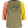 Maloja HimbeereM. Enduro Women's 3/4 Tee - Oak Multi 8762 -Maloja maloja himbeerem 1443397