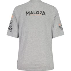 Maloja HolunderM. Women's 3/4 Shirt - Grey Melange 7096 -Maloja maloja holunderm 1218365