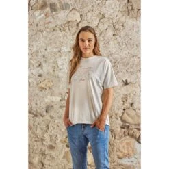Maloja IseranM. Organic Cotton Women's Tee - Glacier Milk 8585 -Maloja maloja iseranm 1415093 2