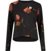 Maloja JuliaM. Yoga Shirt Women's - Moonless Alpflower 8749 -Maloja maloja juliam 1536475