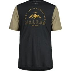 Maloja KalmbergM. Trail Tee - Moonless Multi 0821