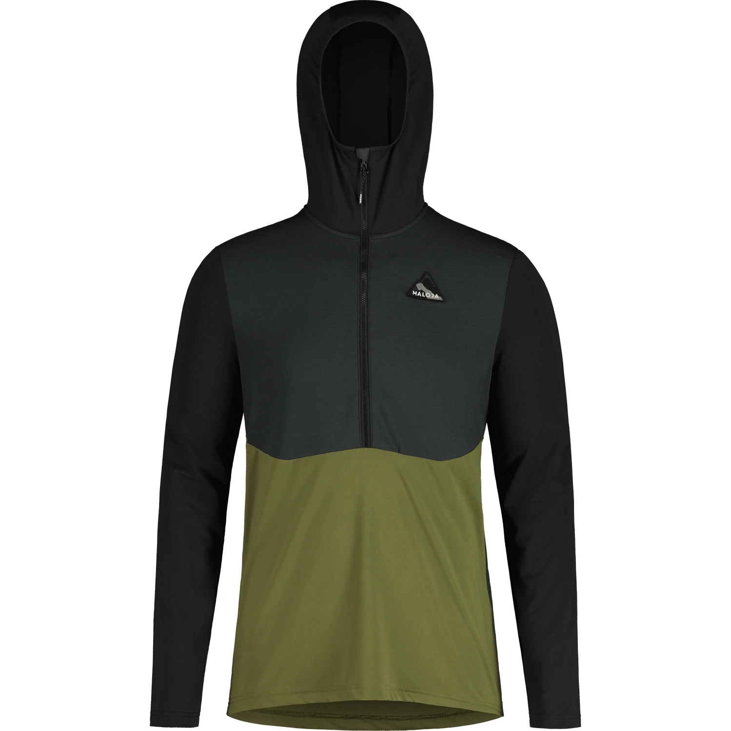 Maloja KalternM. Mountain Midlayer Hybrid Shirt - Moss Multi 0562 3 Maloja KalternM. Mountain Midlayer Hybrid Shirt - Moss Multi 0562