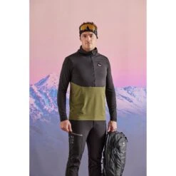 Maloja KalternM. Mountain Midlayer Hybrid Shirt - Midnight Multi 8618 -Maloja maloja kalternm mountain midlayer hybrid shirt moss multi 0562 1 1299183 2