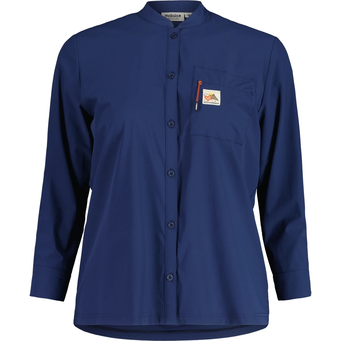 Maloja LindaM. Mountain Women's Shirt - Midnight 8581 3 Maloja LindaM. Mountain Women's Shirt - Midnight 8581