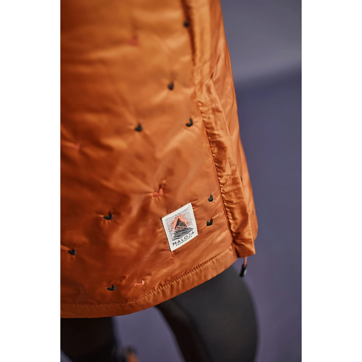 Maloja MonsurM. Women's Alpine Puffer Skirt - Moonless 0817 9 Maloja MonsurM. Women's Alpine Puffer Skirt - Moonless 0817 - Image 7