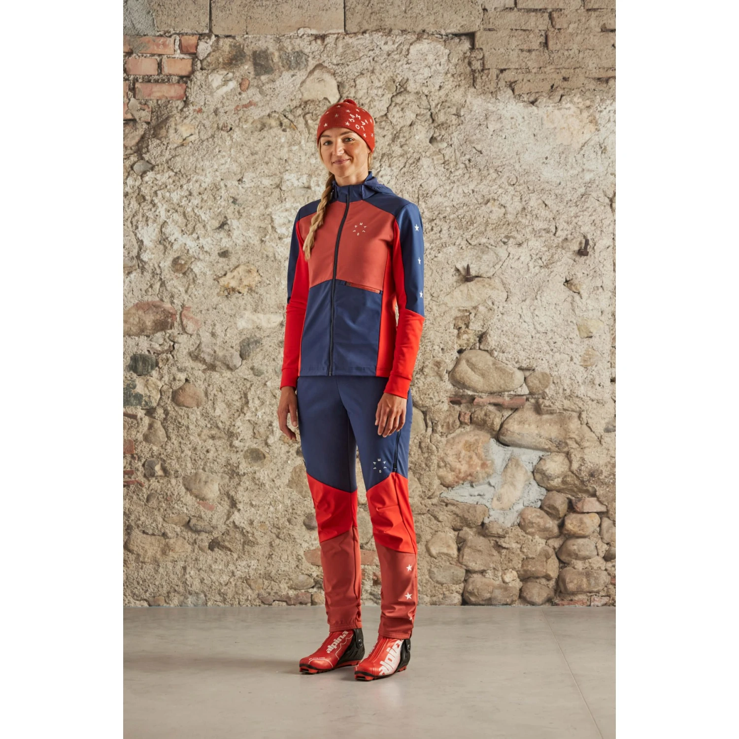 Maloja NaninaM. Nordic Hybrid Softshell Women's Pants - Regular - Moonless 0817 5 Maloja NaninaM. Nordic Hybrid Softshell Women's Pants - Regular - Moonless 0817 - Image 3