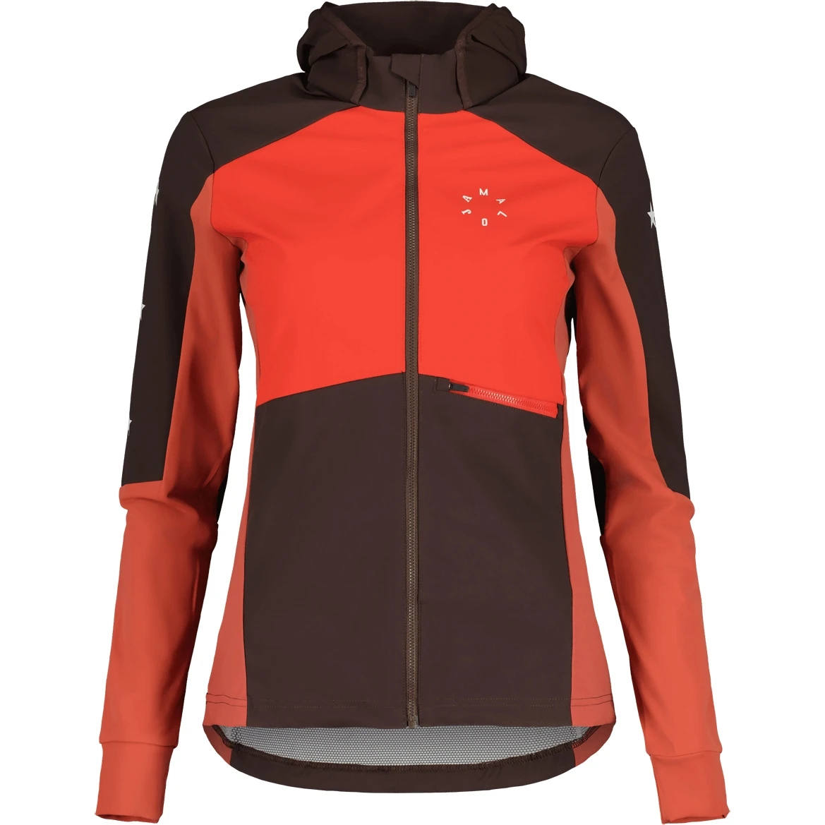Maloja NeshaM. Nordic Hybrid Softshell Women's Jacket - Chocolate Multi 8785 3 Maloja NeshaM. Nordic Hybrid Softshell Women's Jacket - Chocolate Multi 8785