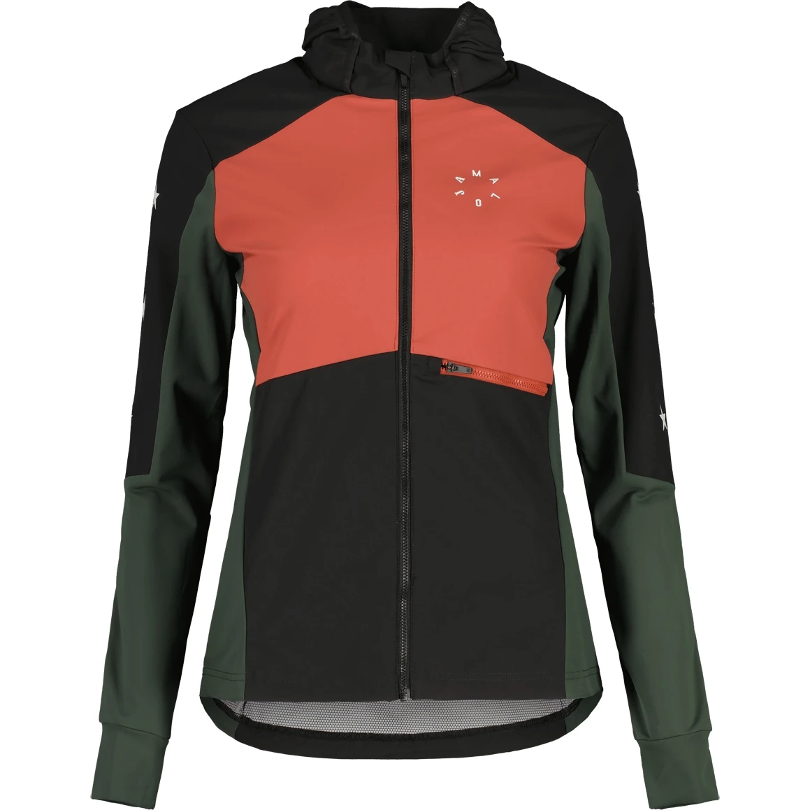 Maloja NeshaM. Nordic Hybrid Softshell Women's Jacket - Moonless Multi 0821 3 Maloja NeshaM. Nordic Hybrid Softshell Women's Jacket - Moonless Multi 0821
