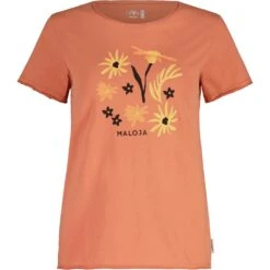 Maloja PadolaM. Traceable BioRe Women's Tee - Rosewood 8583
