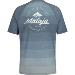 Maloja PecolM. Baselayer Shirt - Midnight Stripe 8621 -Maloja maloja pecolm 1358714