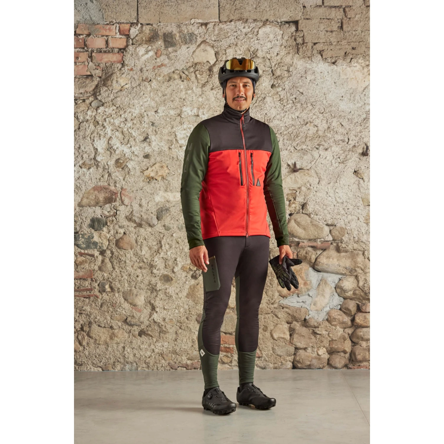Maloja SanzenoM. Cycle Thermal Windblock Jacket - Deep Forest Check 8791 5 Maloja SanzenoM. Cycle Thermal Windblock Jacket - Deep Forest Check 8791 - Image 3