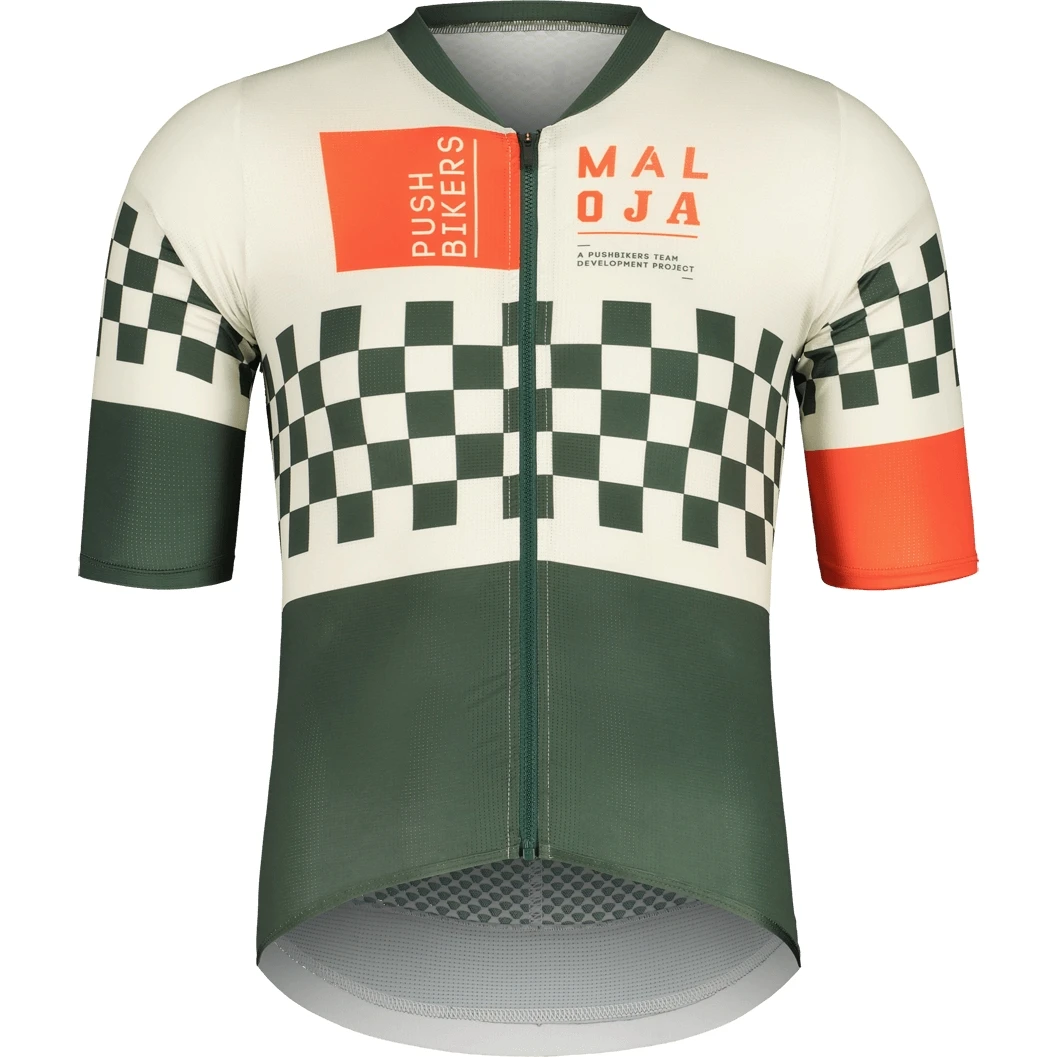 Maloja PushbikersM. 1/2 Aero Jersey - Fir Multi 8728 3 Maloja PushbikersM. 1/2 Aero Jersey - Fir Multi 8728