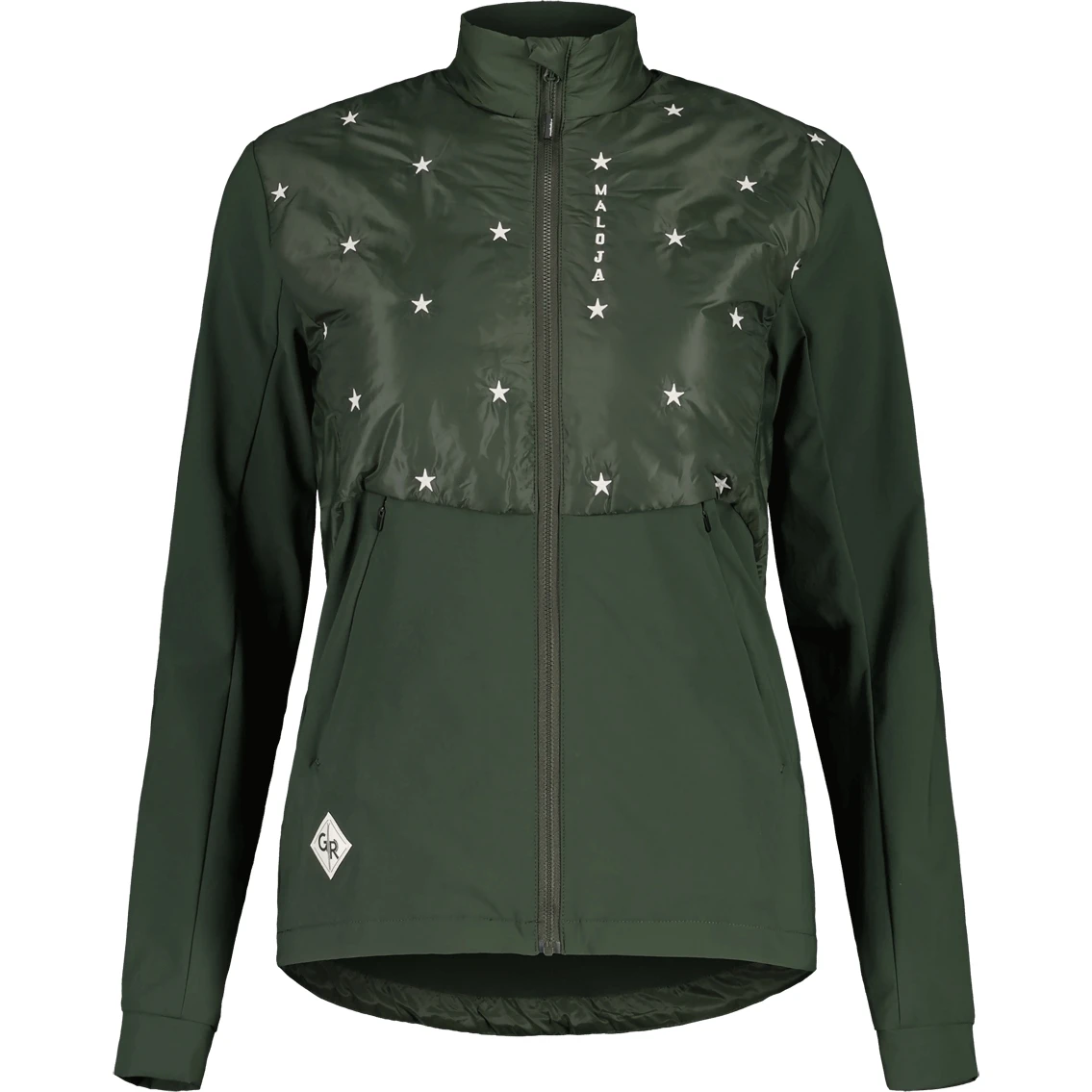 Maloja RibiselM. Nordic Hybrid Women's Jacket - Deep Forest 0550 3 Maloja RibiselM. Nordic Hybrid Women's Jacket - Deep Forest 0550