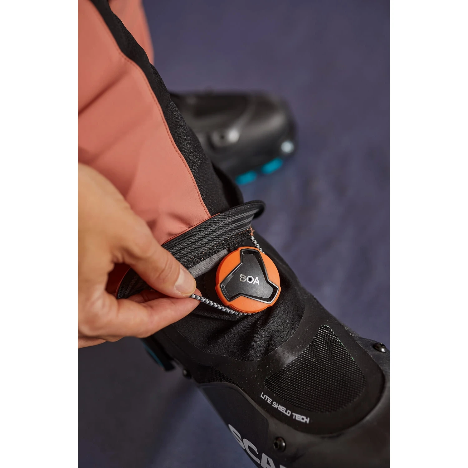 Maloja RomballoM. Women's Ski Touring Hybrid Pants - Midnight 8581 7 Maloja RomballoM. Women's Ski Touring Hybrid Pants - Midnight 8581 - Image 5