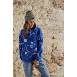 Maloja SaanersM. Organic Sweat Women's Hoody - Rosehip Alpflower 8765 -Maloja maloja saanersm 1530522