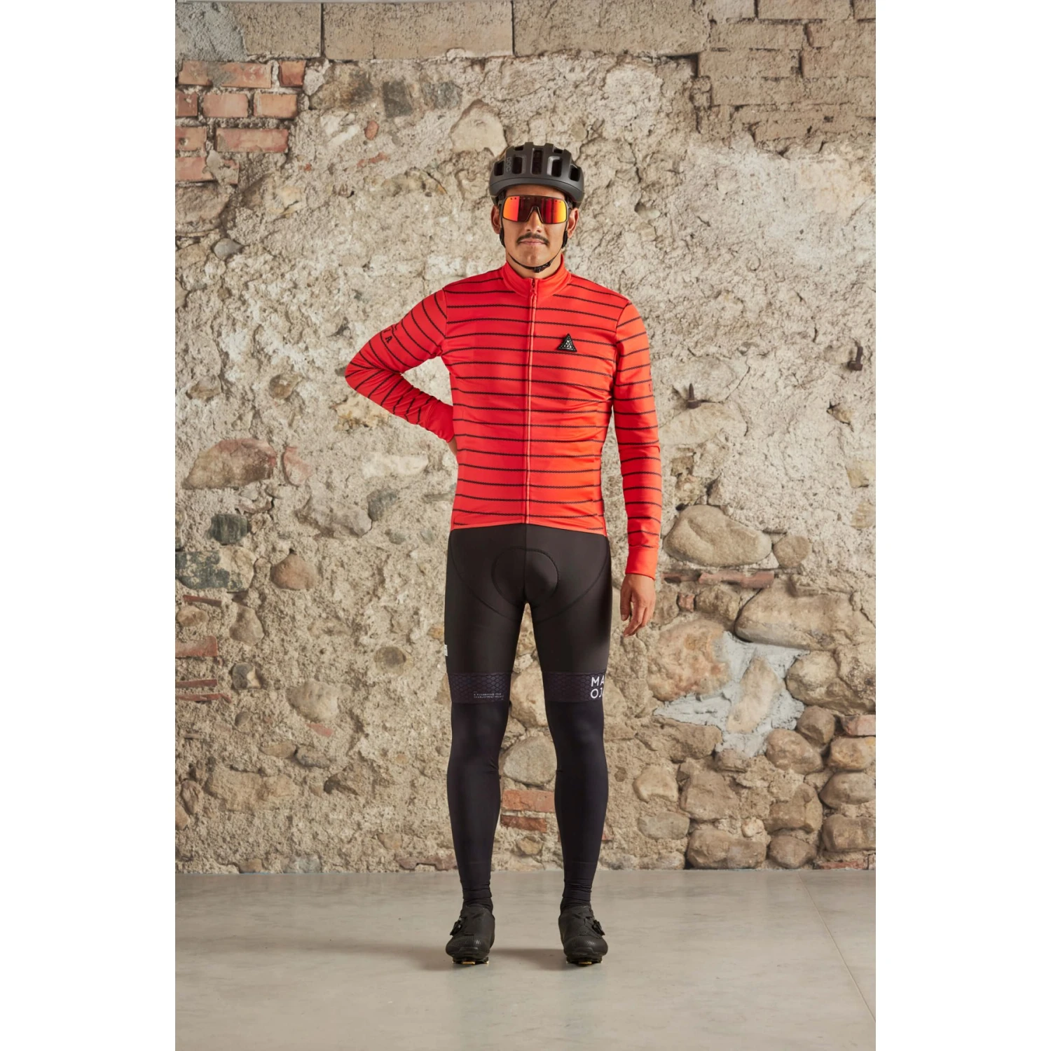 Maloja SalseraM. Cycle Jacket - Fire Red Stripe 8801 5 Maloja SalseraM. Cycle Jacket - Fire Red Stripe 8801 - Image 3