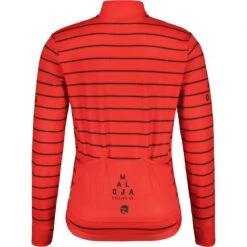 Maloja SalseraM. Cycle Jacket - Fire Red Stripe 8801 6 Maloja SalseraM. Cycle Jacket - Fire Red Stripe 8801 -Maloja maloja salseram 1540913