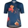 Maloja SarsteinM. 1/2 Cycle Women's Jersey - Midnight Alpflower 8741 -Maloja maloja sarsteinm 1495813