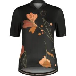 Maloja SarsteinM. 1/2 Cycle Women's Jersey - Moonless Alpflower 8749