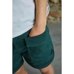 Maloja SasdesiraM. Women's Garment Dye Shorts - Fir 8673 -Maloja maloja sasdesiram 1421725 1