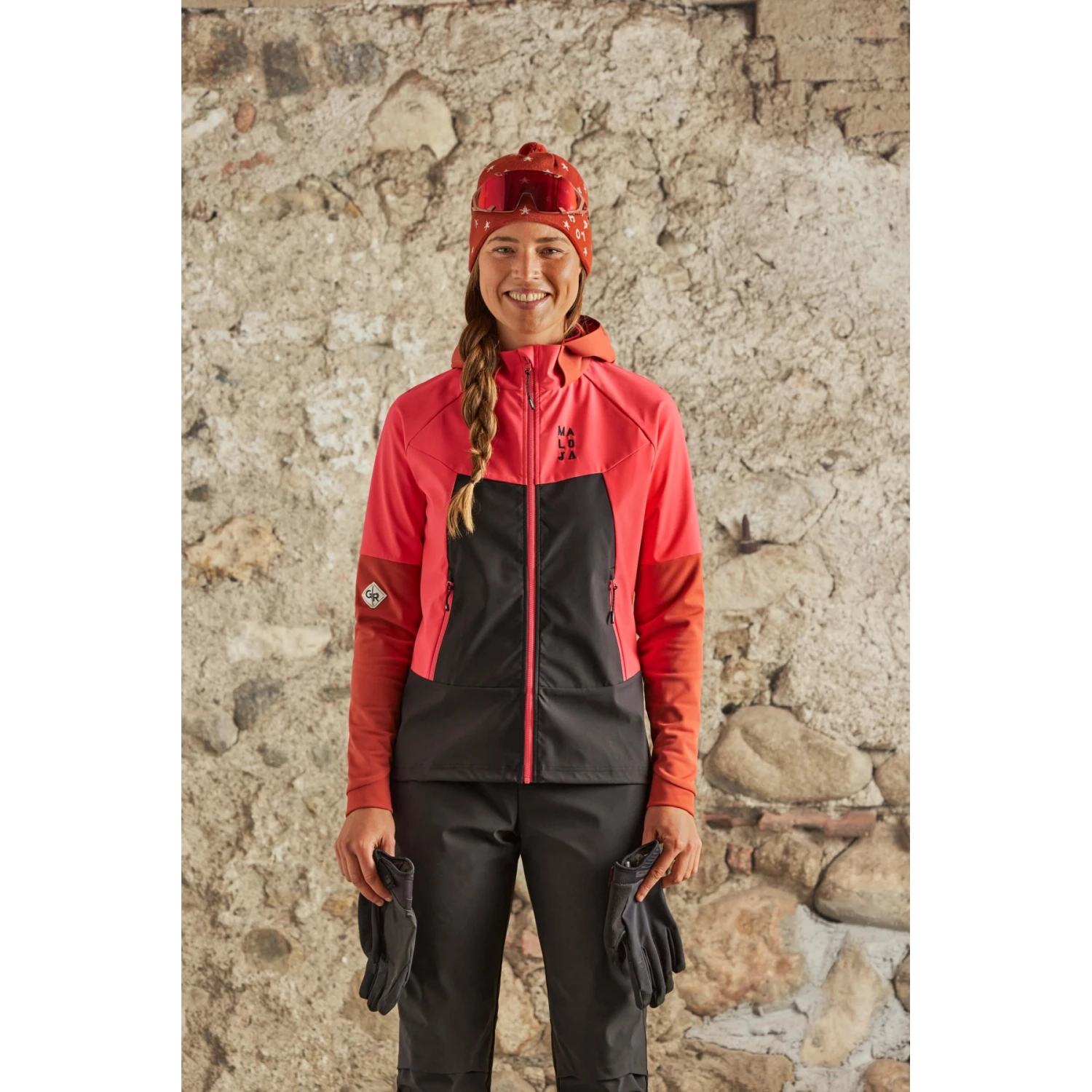 Maloja SchareckM. Nordic Hybrid Women's Jacket - Deep Forest 0550 5 Maloja SchareckM. Nordic Hybrid Women's Jacket - Deep Forest 0550 - Image 3