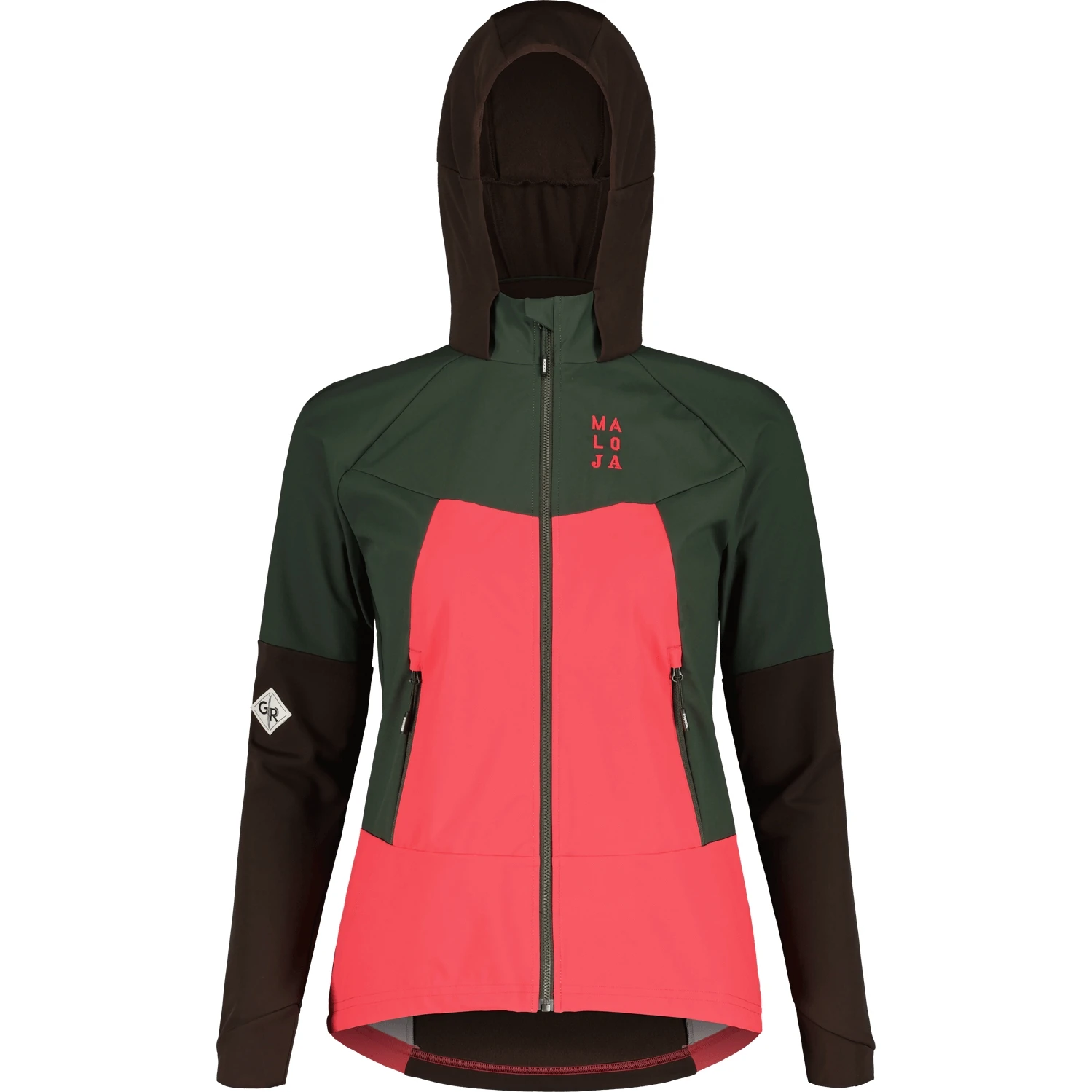 Maloja SchareckM. Nordic Hybrid Women's Jacket - Deep Forest 0550 3 Maloja SchareckM. Nordic Hybrid Women's Jacket - Deep Forest 0550