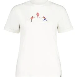 Maloja SchlarignaM. Organic Cotton Women's Tee - Glacier Milk Nordic 8803