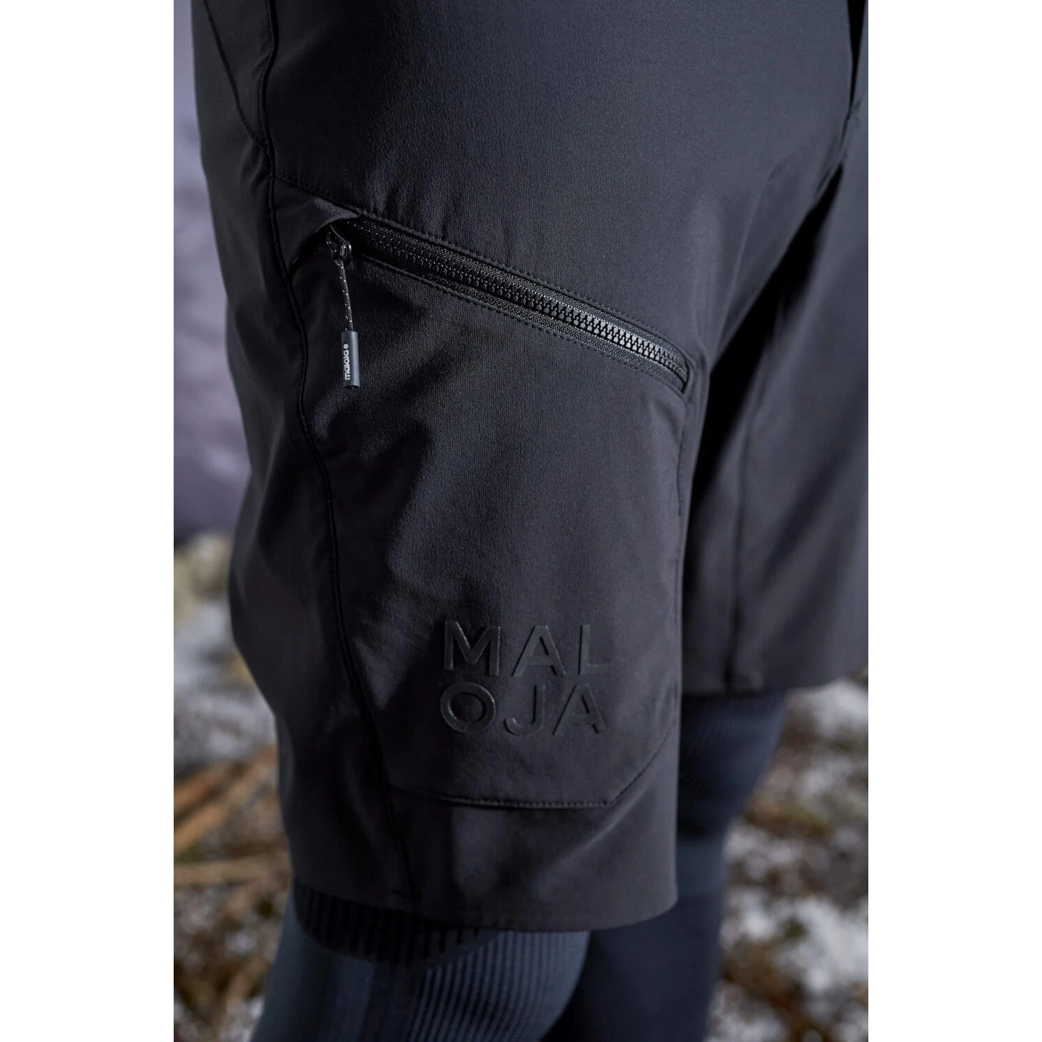 Maloja SchleiereuleM. Nordic Shorts - Moonless 0817 8 Maloja SchleiereuleM. Nordic Shorts - Moonless 0817 - Image 6