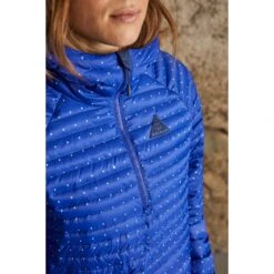 Maloja SeekareckM. Light Adventure ReDown Women's Hoody - Bright Cobalt Dotgrid 8779 -Maloja maloja seekareckm 1531149