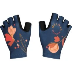 Maloja SerbotaM. Cycle Gloves - Midnight Alpflower 8741 -Maloja maloja serbotam 1483923