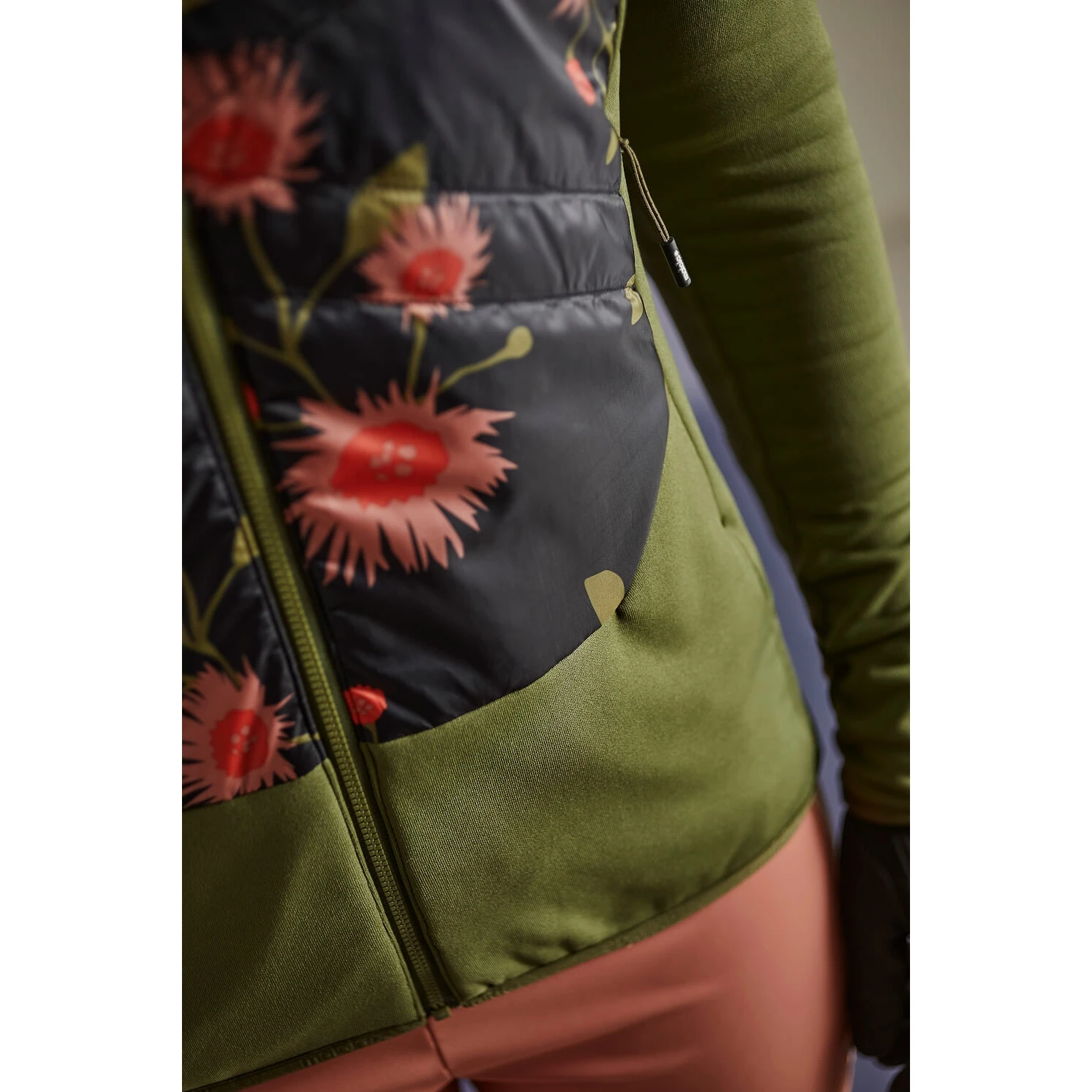 Maloja SirsM. Women's Mountain Hybrid Jacket - Deep Sunset 8669 7 Maloja SirsM. Women's Mountain Hybrid Jacket - Deep Sunset 8669 - Image 5