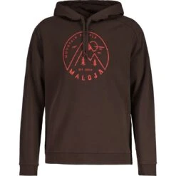 Maloja SoffrancoM. Organic Sweat Hoody - Chocolate 8775