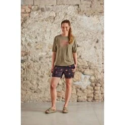 Maloja SpitzahornM. Women's Organic Cotton Shorts - Moonless Flowerspots 8751 -Maloja maloja spitzahornm 1422366