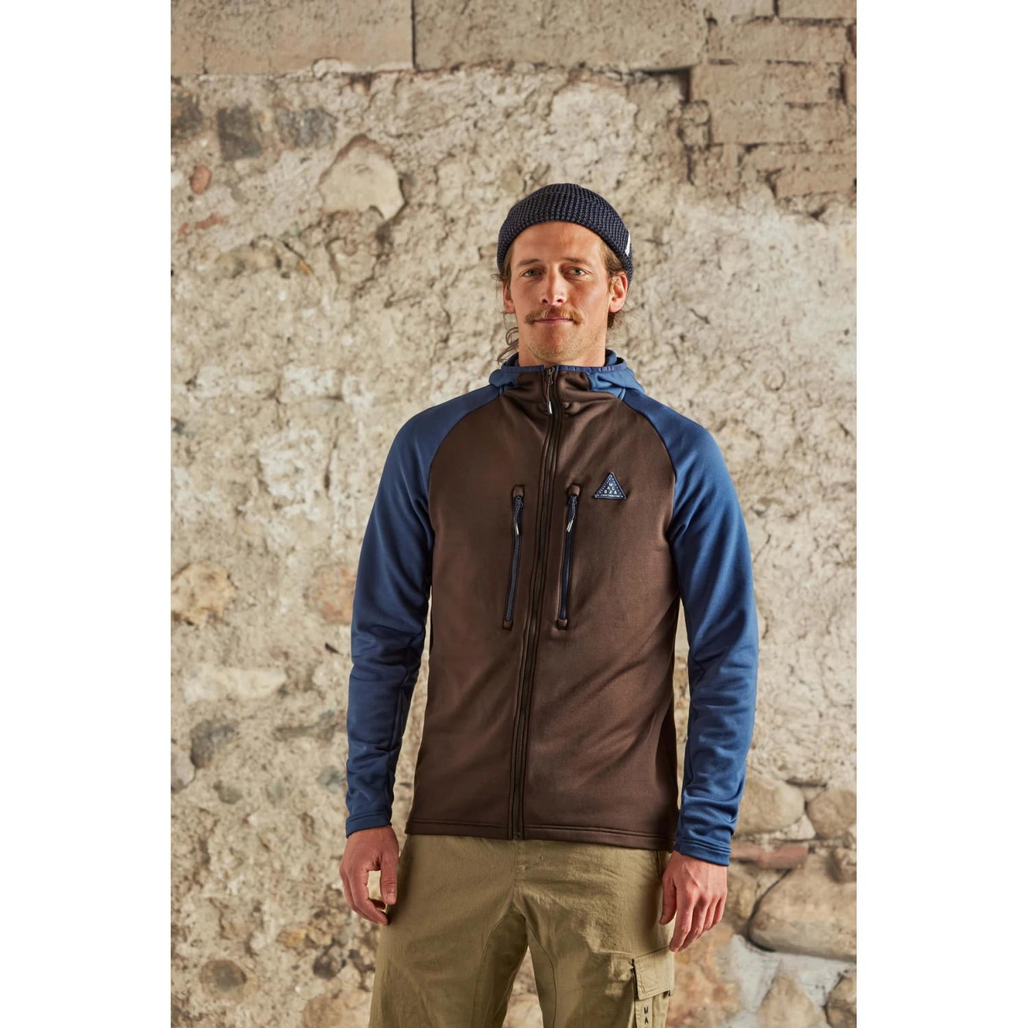 Maloja TeorM. Mountain Fleece Jacket - Chocolate Multi 8785 5 Maloja TeorM. Mountain Fleece Jacket - Chocolate Multi 8785 - Image 3